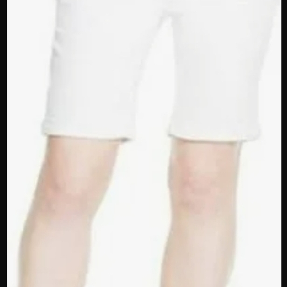 White Denim Shorts - Picture 3 of 6